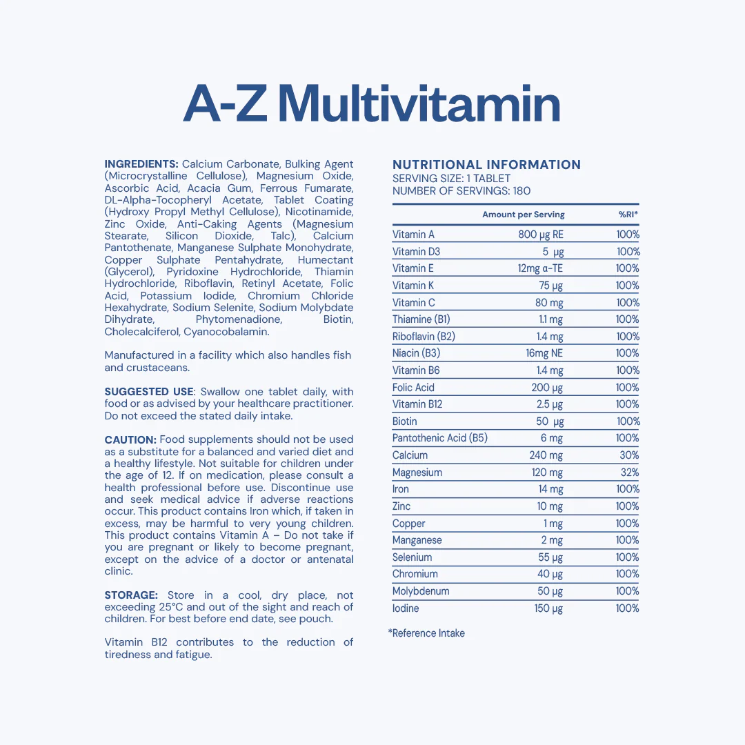 A-Z Multivitamin Tablets - Image 6