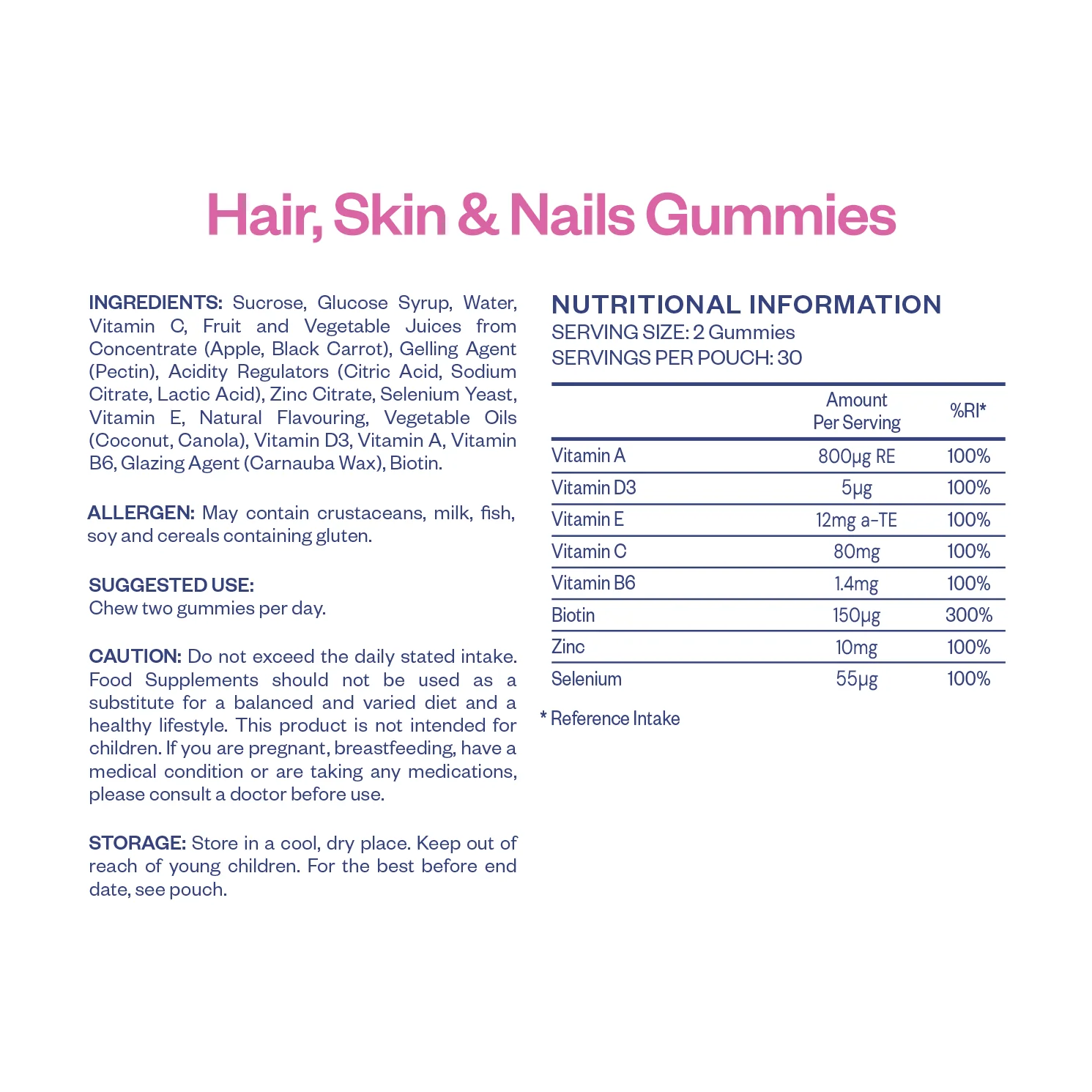 Hair, Skin & Nails Gummies - Image 4