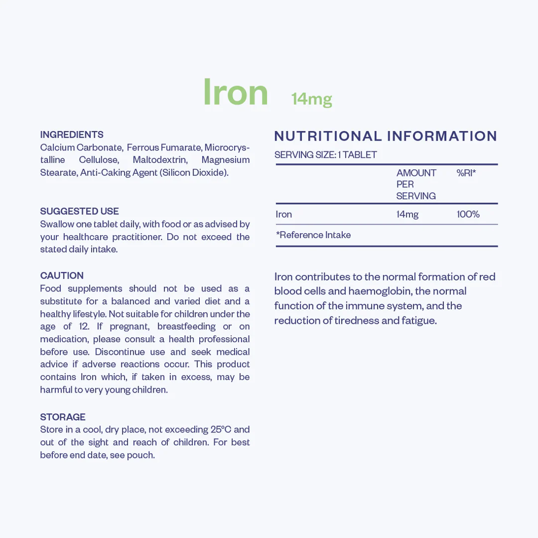 Iron Tablets - 14mg - Image 5