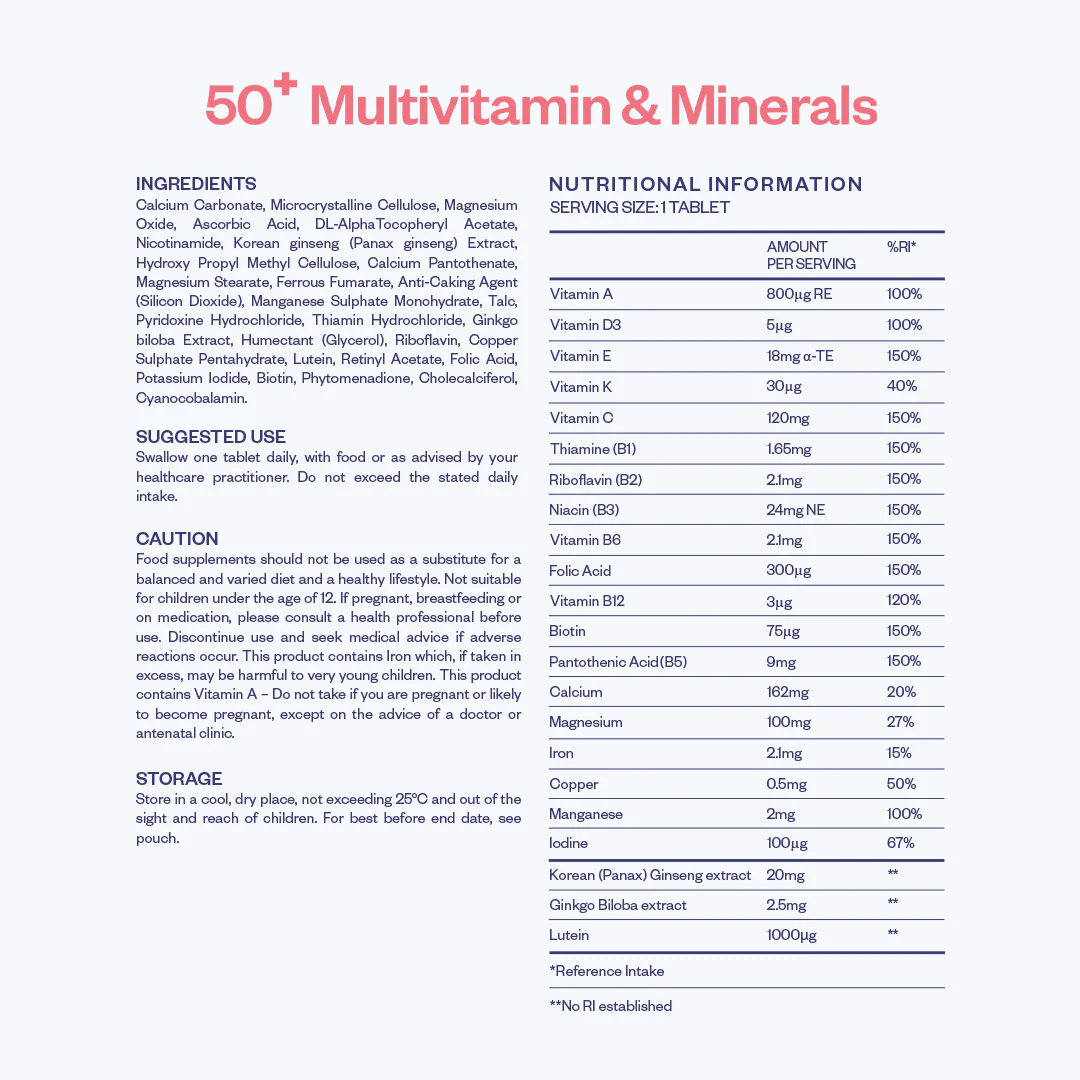 Multivitamin Tablets For Over 50 - Image 5