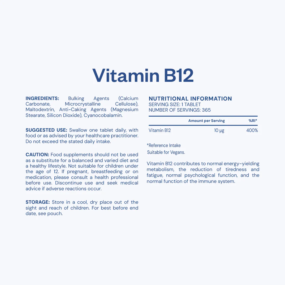Vitamin B12 Tablets - 10µg - Image 4