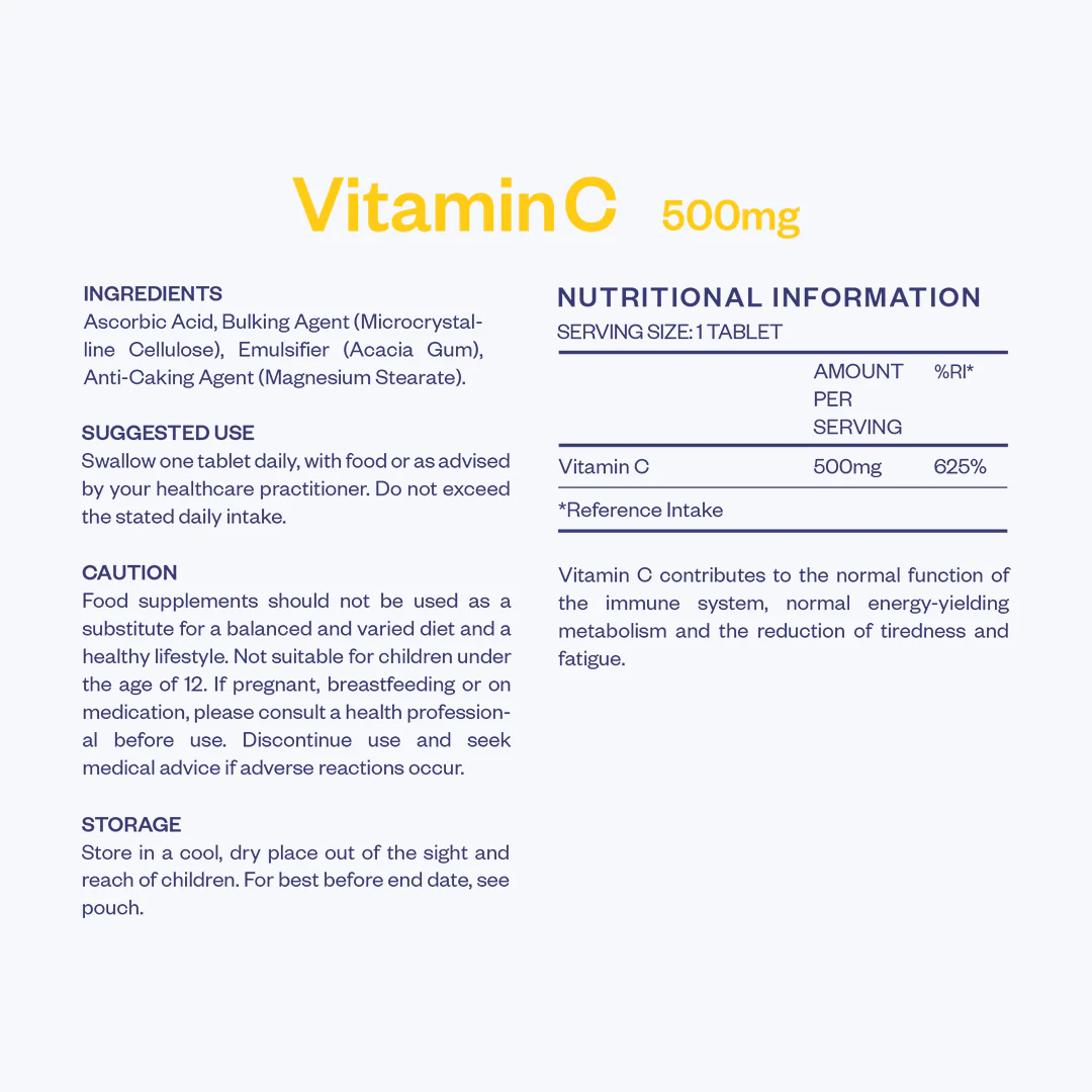 Vitamin C Tablets - 500mg - Image 4